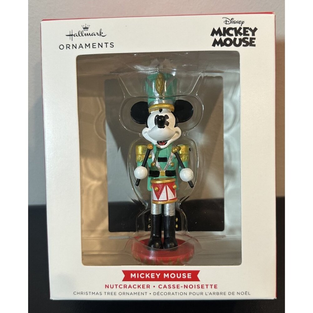 NIB‎ Hallmark Ornaments Disney Mickey Mouse as the Nutcracker Ornament